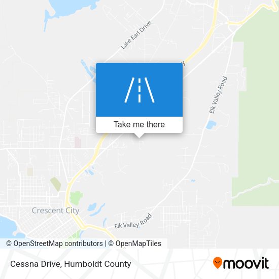 Cessna Drive map