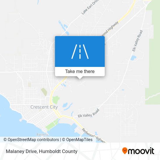 Mapa de Malaney Drive