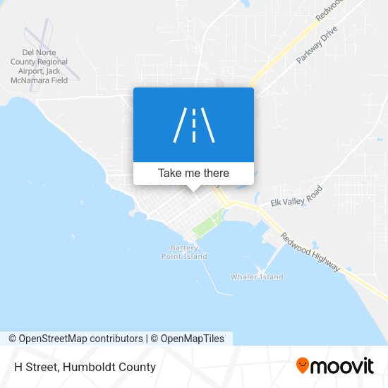 Mapa de H Street