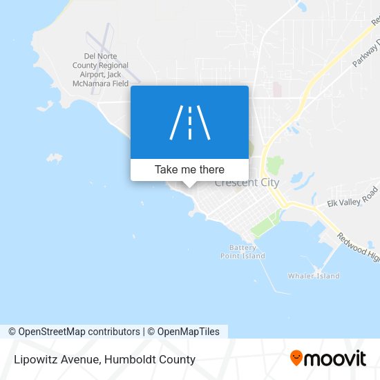 Mapa de Lipowitz Avenue