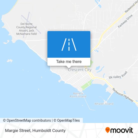 Margie Street map