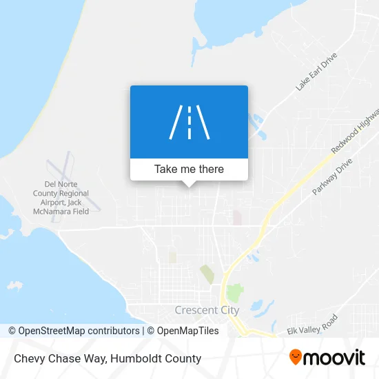 Chevy Chase Way map