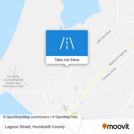 Lagoon Street map