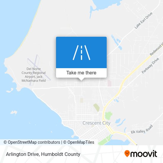 Arlington Drive map
