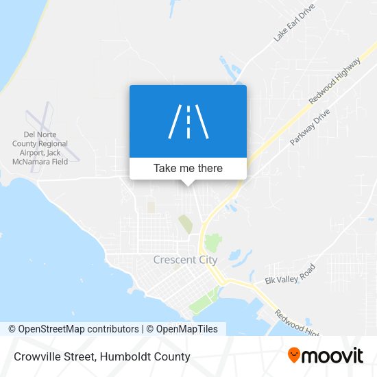 Crowville Street map