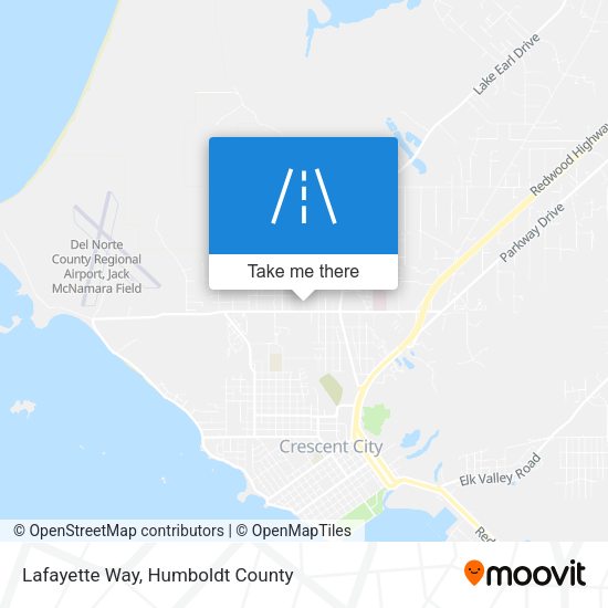 Mapa de Lafayette Way