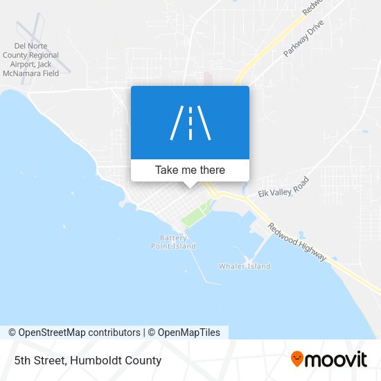5th Street map
