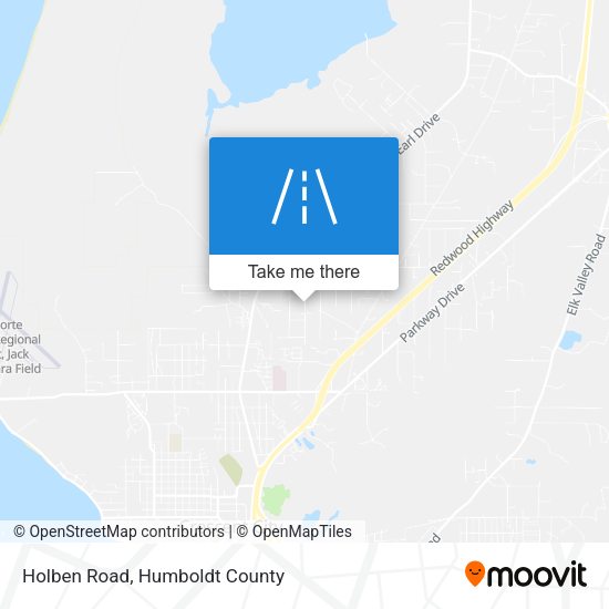 Holben Road map