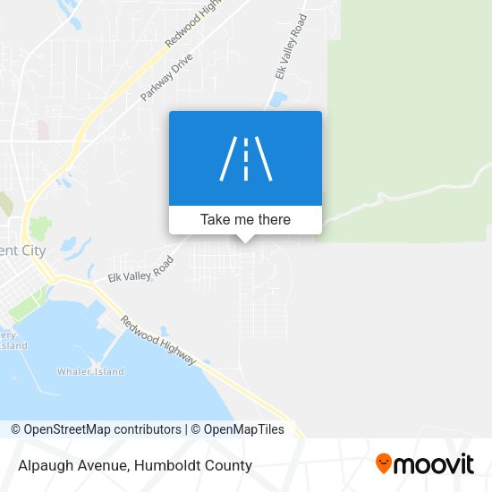 Alpaugh Avenue map