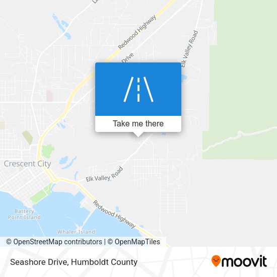 Mapa de Seashore Drive