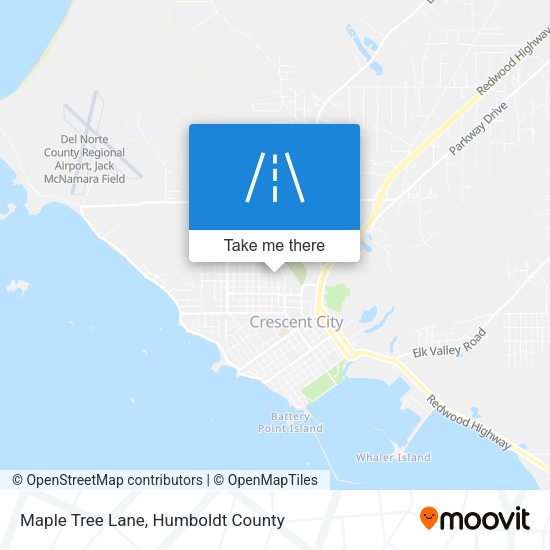 Mapa de Maple Tree Lane