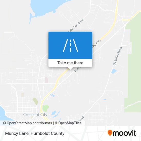 Muncy Lane map