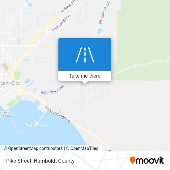 Pike Street map