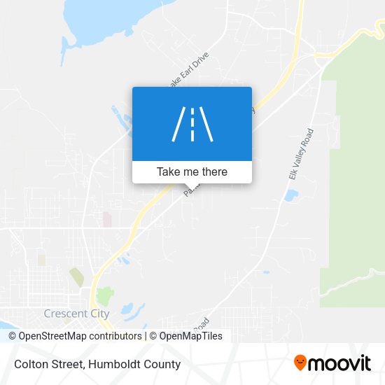 Colton Street map
