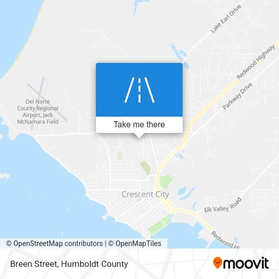 Mapa de Breen Street