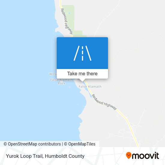 Yurok Loop Trail map