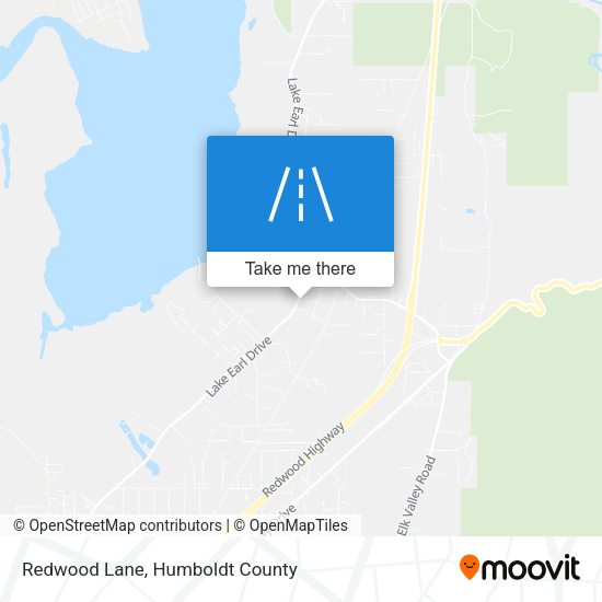 Mapa de Redwood Lane