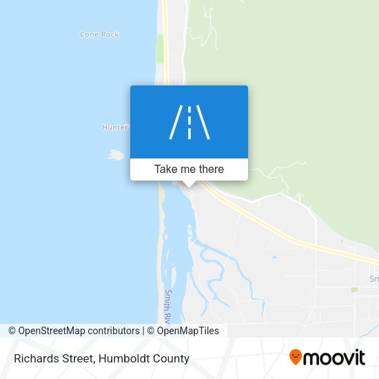 Richards Street map