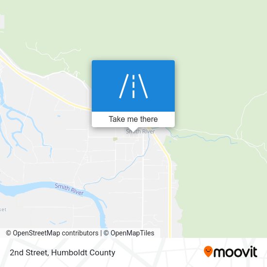 2nd Street map