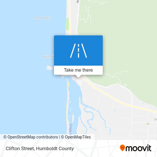 Clifton Street map