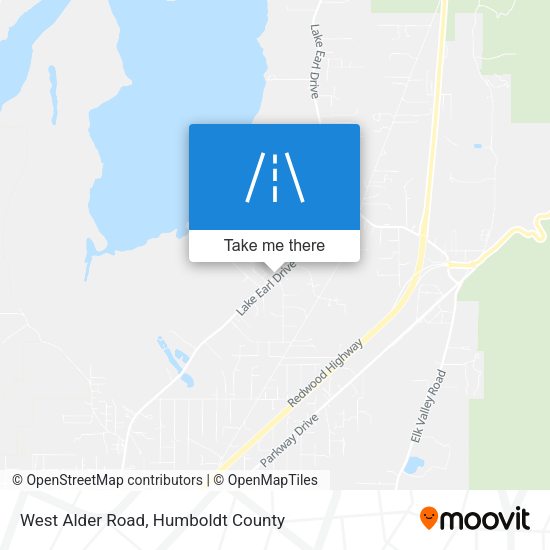 Mapa de West Alder Road