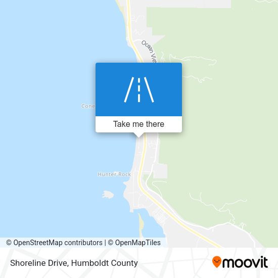 Shoreline Drive map