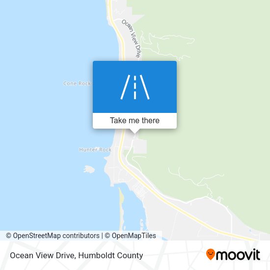 Ocean View Drive map