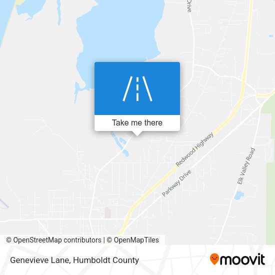 Genevieve Lane map