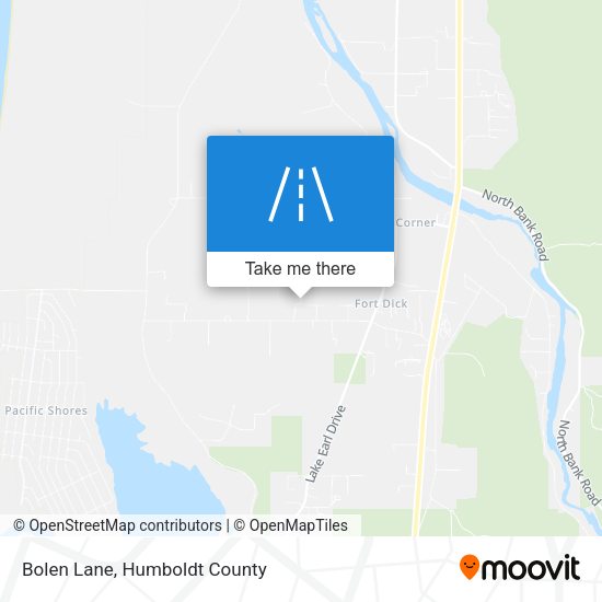 Mapa de Bolen Lane