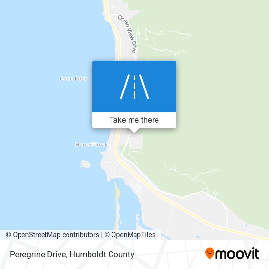 Peregrine Drive map