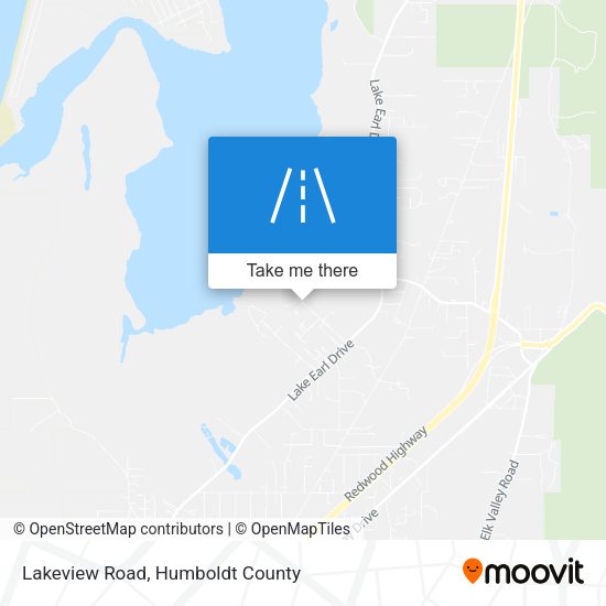 Mapa de Lakeview Road