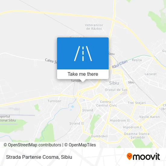 Strada Partenie Cosma map