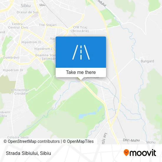 Strada Sibiului map