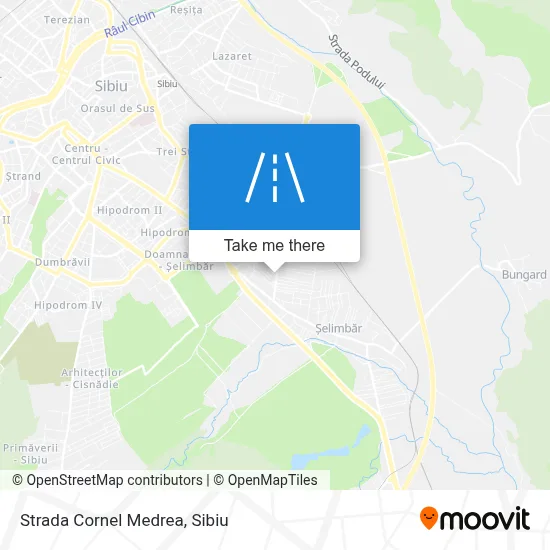 Strada Cornel Medrea map
