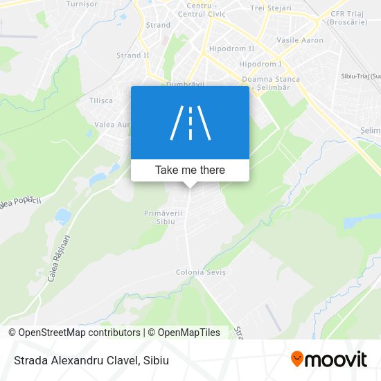 Strada Alexandru Clavel map