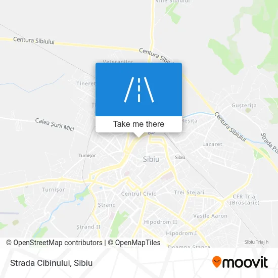 Strada Cibinului map