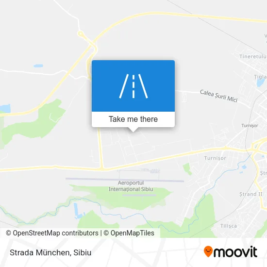 Strada München map