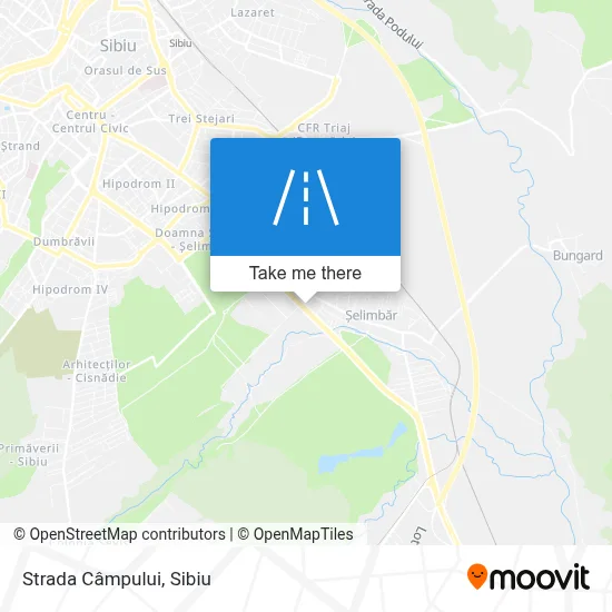 Strada Câmpului map