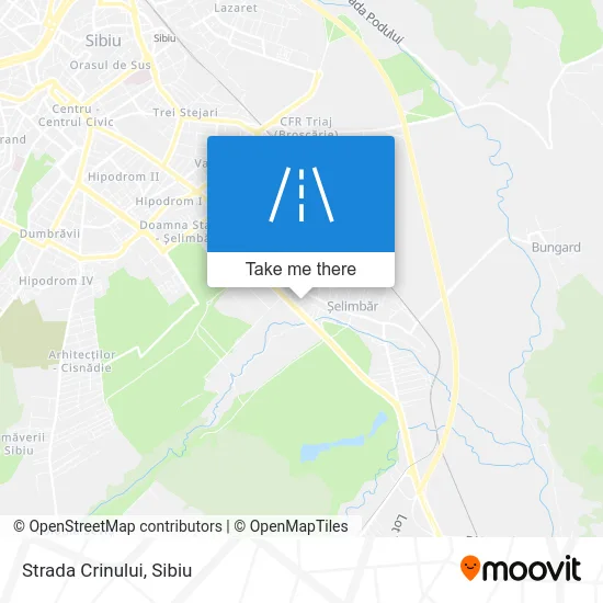Strada Crinului map