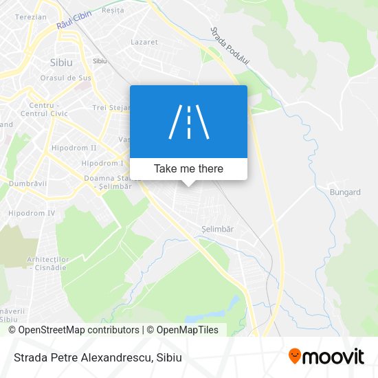 Strada Petre Alexandrescu map