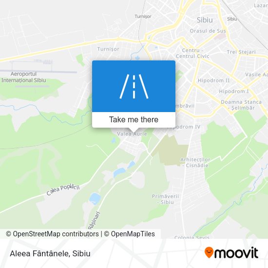 Aleea Fântânele map