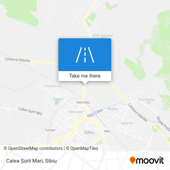 Calea Șurii Mari map