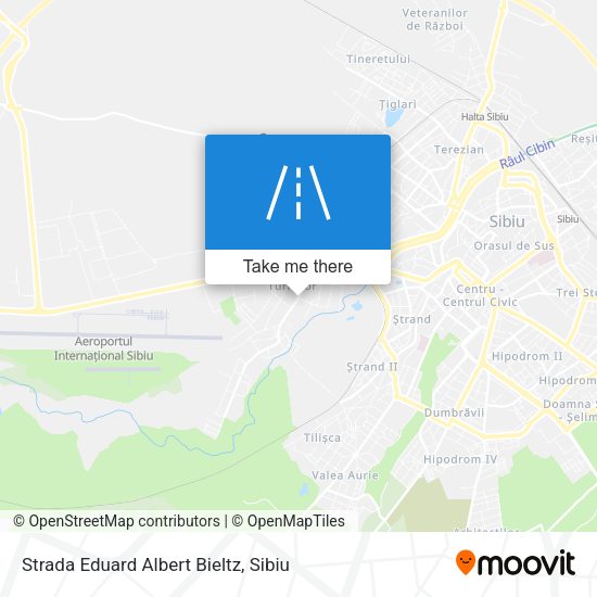 Strada Eduard Albert Bieltz map