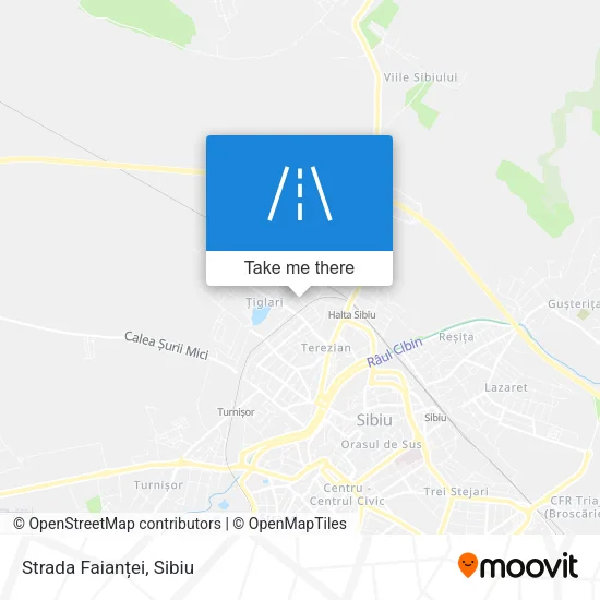 Strada Faianței map