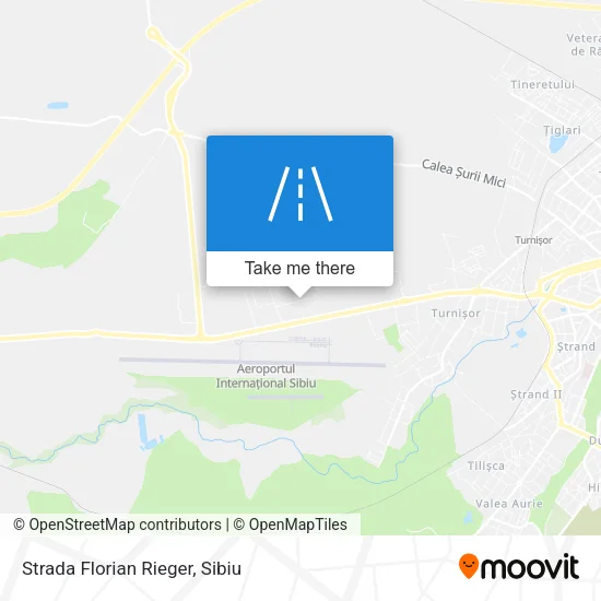 Strada Florian Rieger map