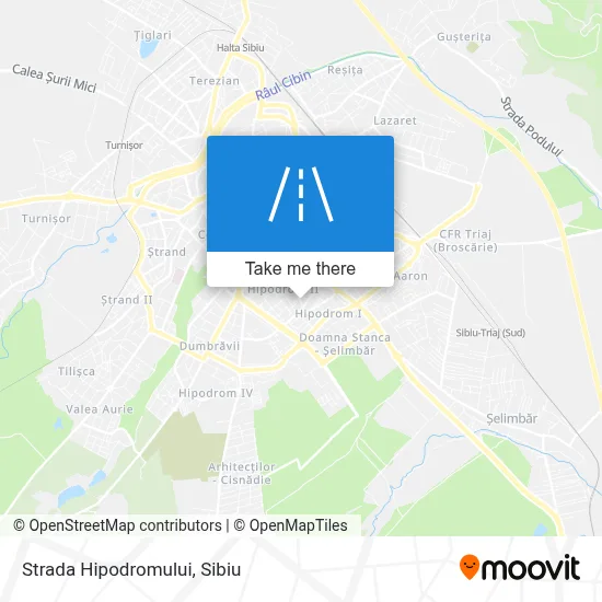 Strada Hipodromului map