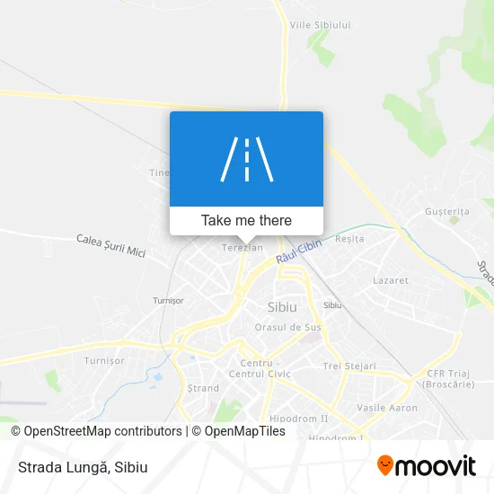 Strada Lungă map