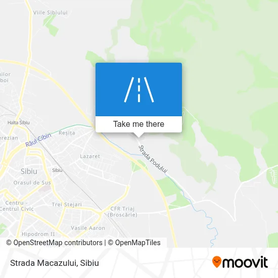Strada Macazului map