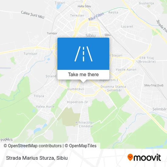 Strada Marius Sturza map