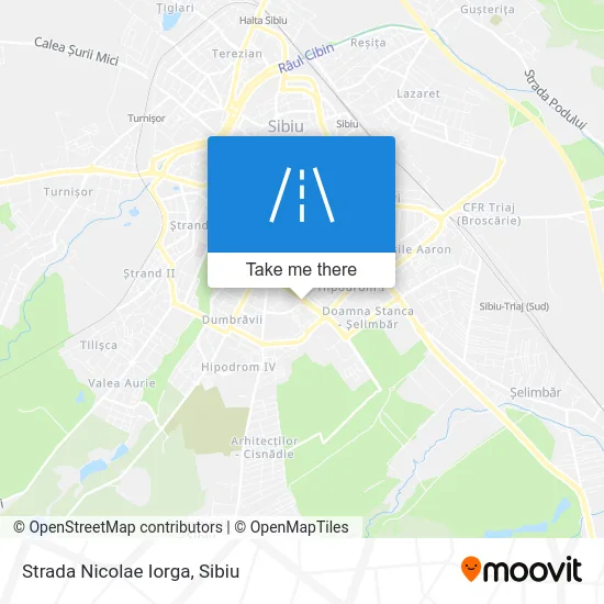 Strada Nicolae Iorga map